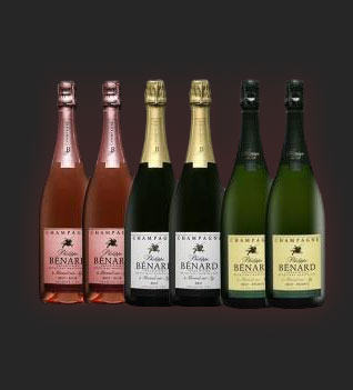 Coffret de champagnes