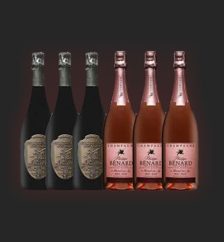 Coffret de champagnes