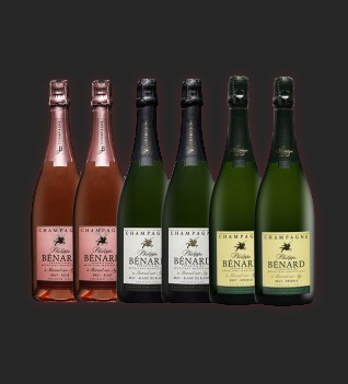 Coffret de champagnes